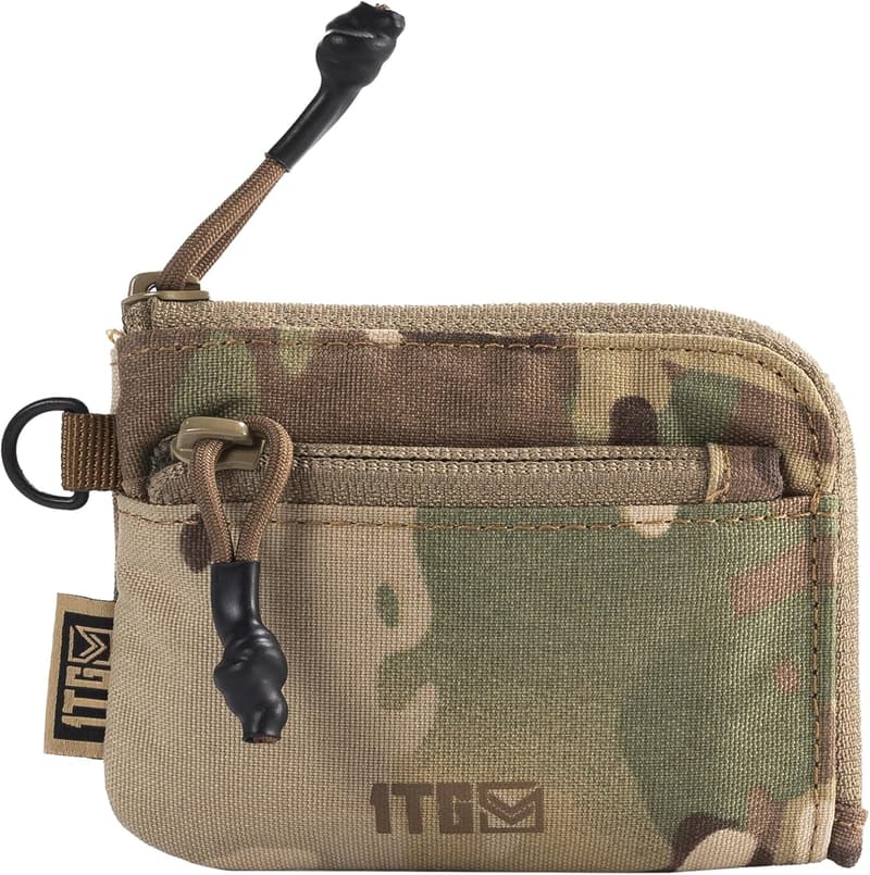 Father's Day Gift: Slim 500D Nylon Coin Purse & ID Holder