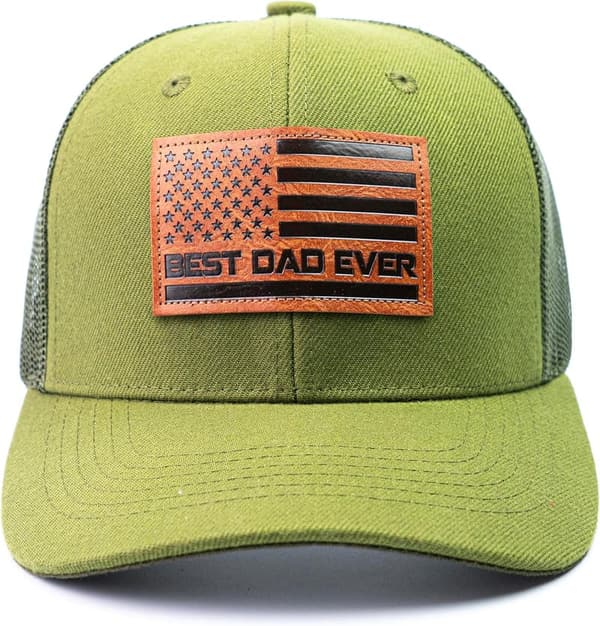 Father's Day American Flag Dad Hat for Dad from Kids
