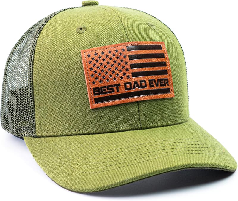 Father's Day American Flag Dad Hat for Dad from Kids
