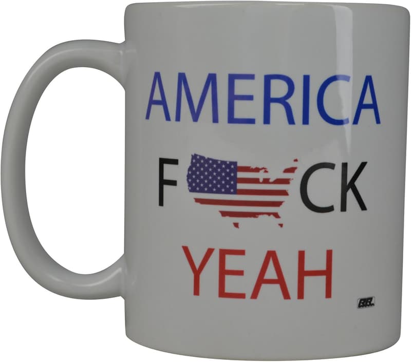 USA Flag Tactical Coffee Mug - Great Gift for Men & Dads