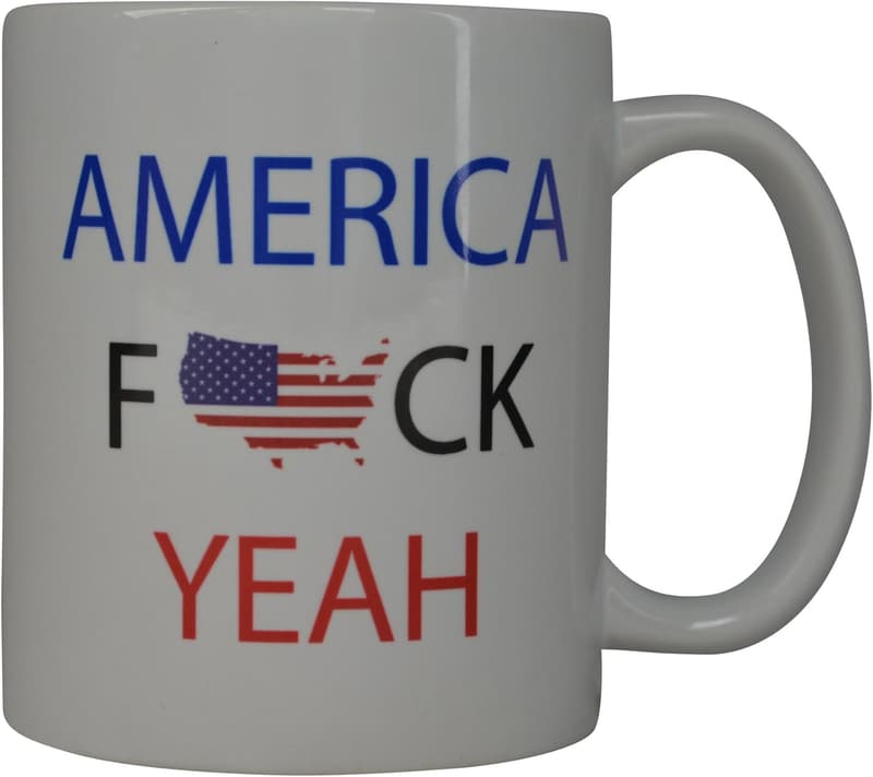 USA Flag Tactical Coffee Mug - Great Gift for Men & Dads