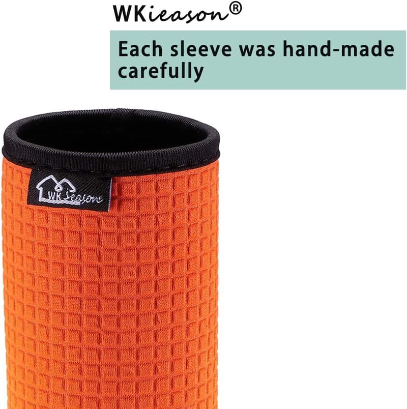 4-Pack Neoprene Can Sleeves Coolers - 16oz Insulators