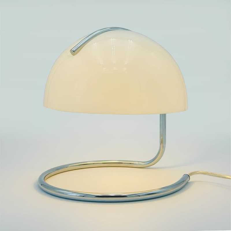 Mid-Century Modern Mushroom Table Lamp for Bedroom Aesthetic