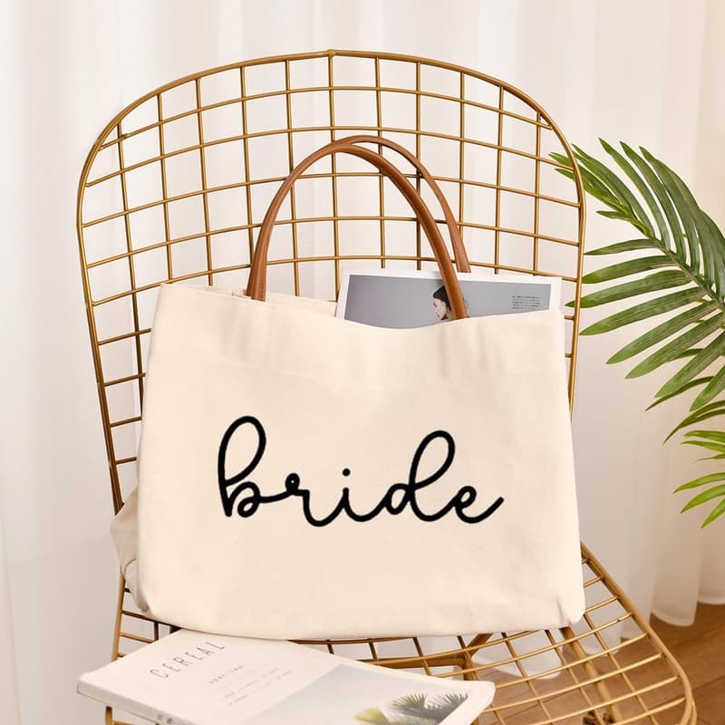 Bride Tote Bag - Perfect Gift for Bridal Shower or Engagement