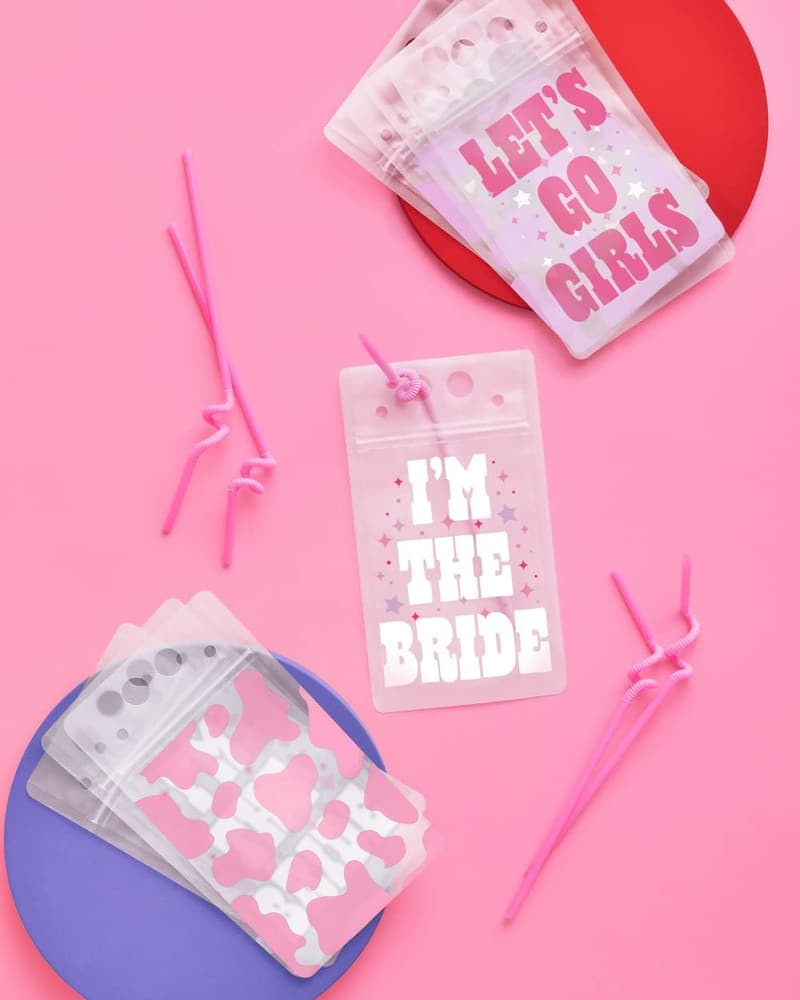 Bachelorette Party Drink Pouches - Last Rodeo, 16 ct