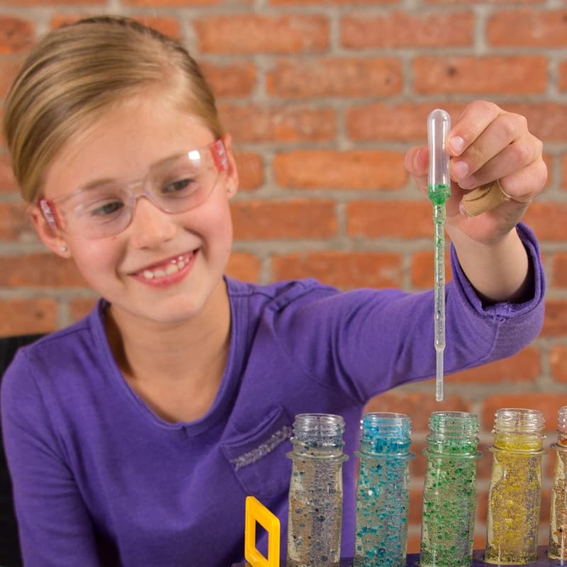Large Plastic Test Tubes Set for Kids - 15 Pack with Caps