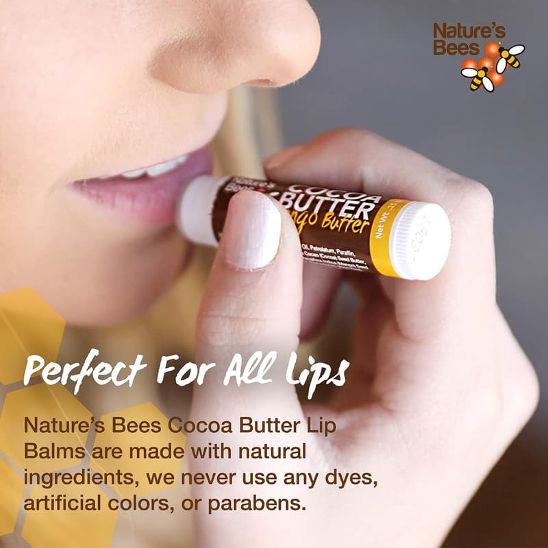 Natural Lip Balm Bulk Pack - 24 Flavors for Dry Lips