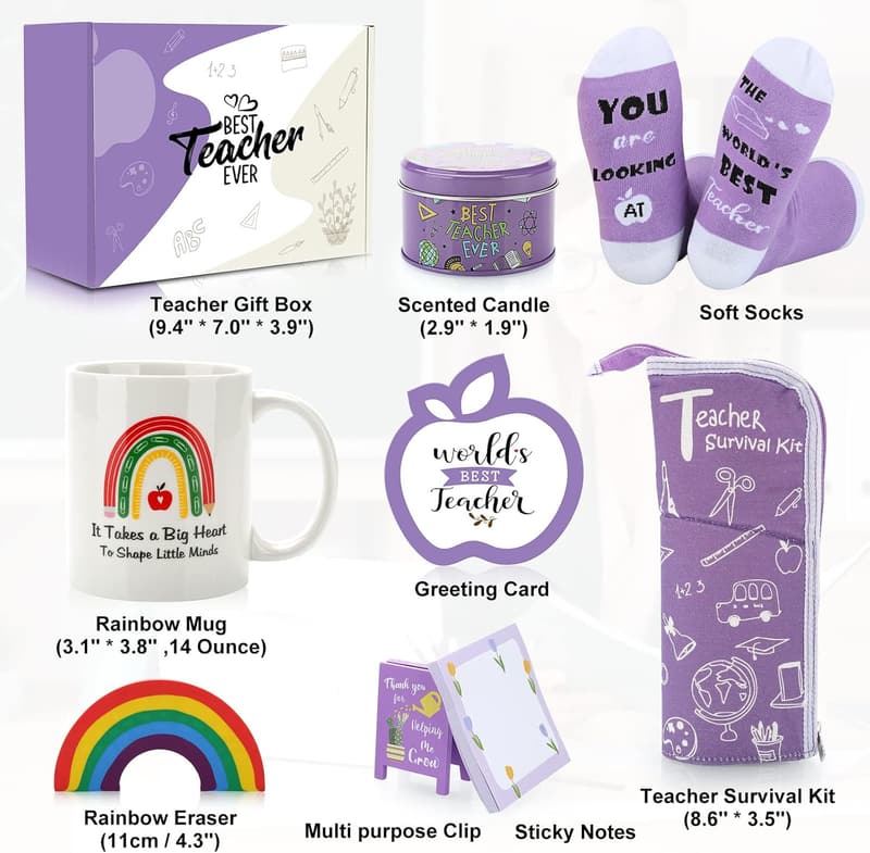 Teacher Appreciation Gift Basket - Thoughtful Gifts for Women