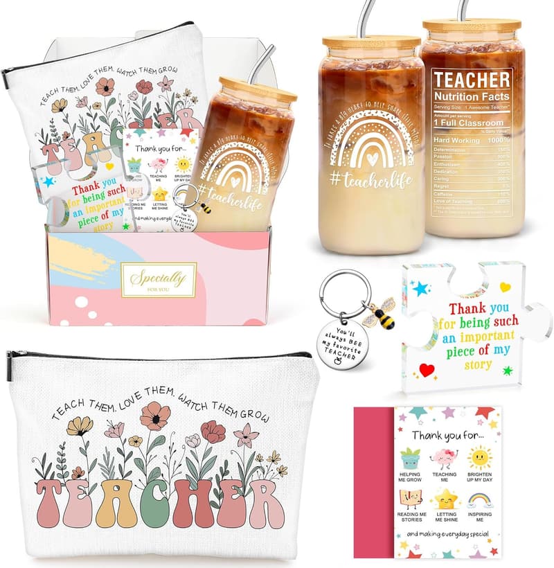Teacher Appreciation Gift Set - Thoughtful Basket for Women