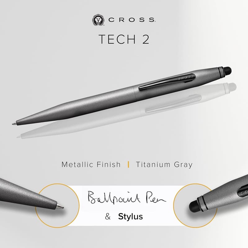 Premium Gift Box Tech2 Refillable Pen - Medium Point, Black Ink