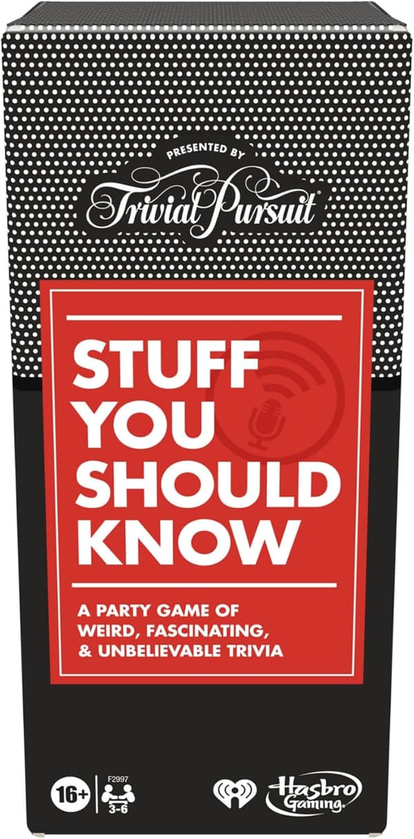 Trivial Pursuit: Stuff You Should Know Edition Game for Ages 16+