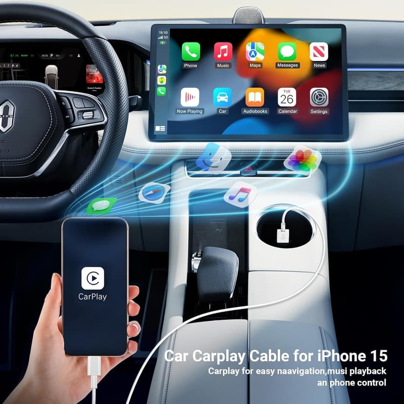 5-Pack USB-C Fast Charging Cable Set for iPhone & iPad