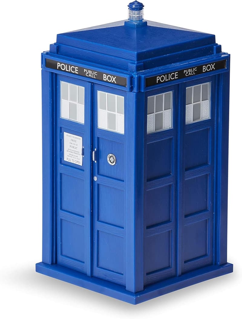 Doctor Who Tardis Talking Money Bank with Sound Effects