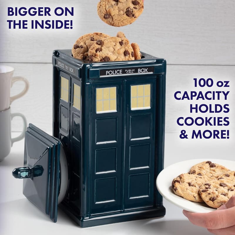 Doctor Who TARDIS Cookie Jar - 10