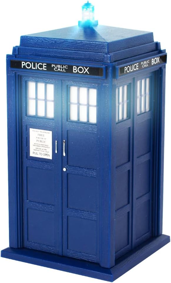 Doctor Who Tardis Bluetooth Speaker with Light & Sound Effects
