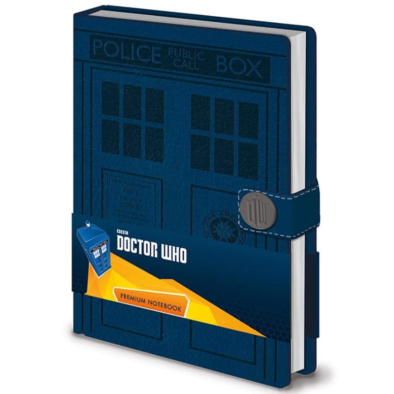 Doctor Who Tardis Design A5 Notebook - Official Merchandise