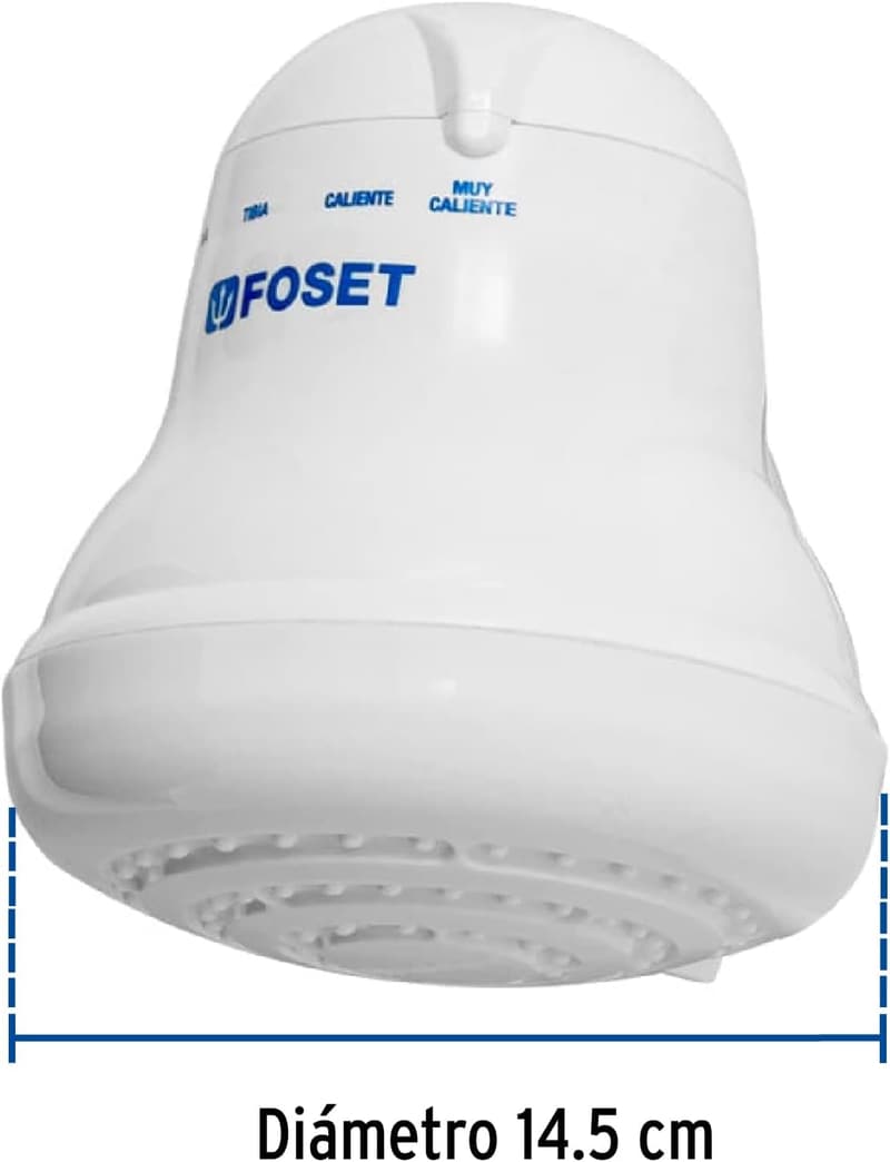 Instant Hot Water Electric Shower Head - 4 Temperature Levels