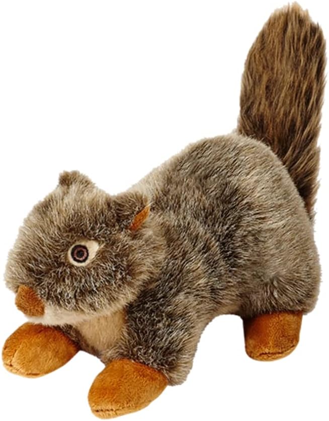 Nuts Squirrel Plush Dog Toy