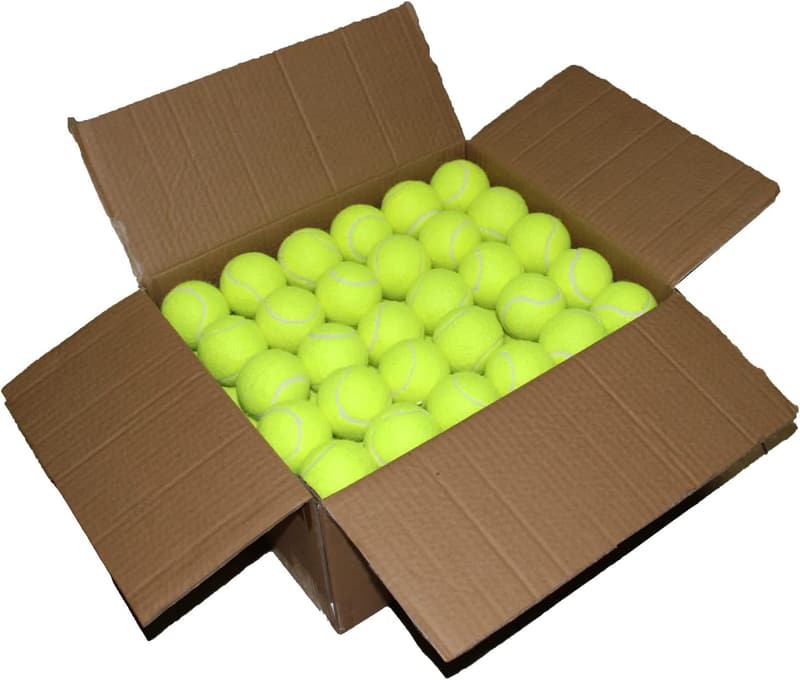 Bulk 90-Pack Tennis Balls for Dogs and Training