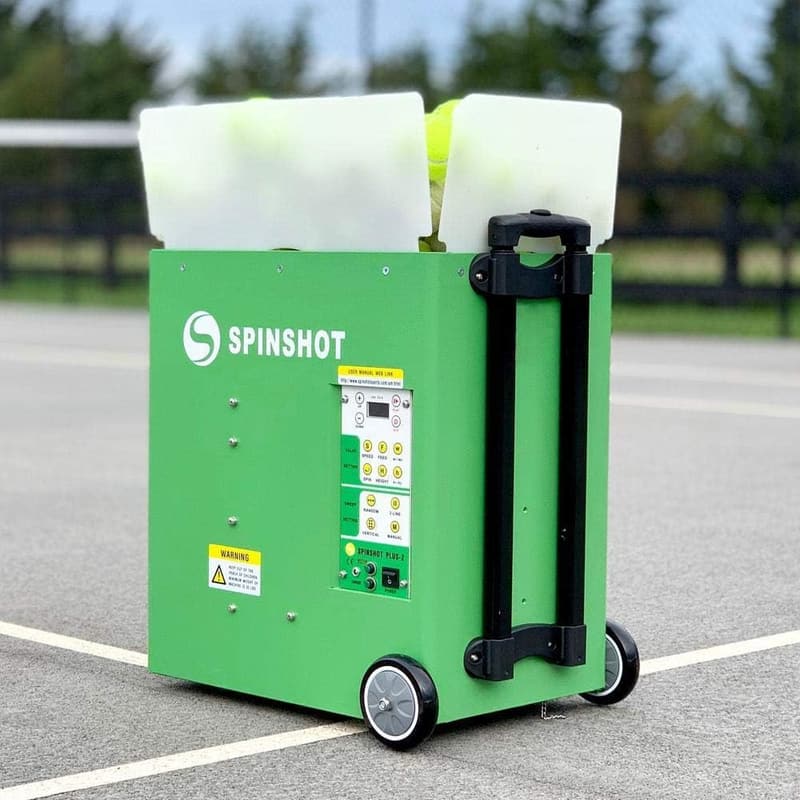 SPINSHOT PLAYER Plus-2 Tennis Ball Machine for Training