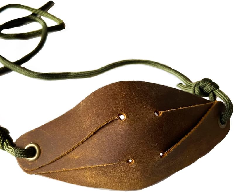 Handmade Leather Shepherd Sling for Tennis Ball Tossing