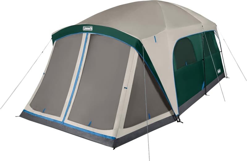 Evergreen 12-Person Camping Tent with Screen Room