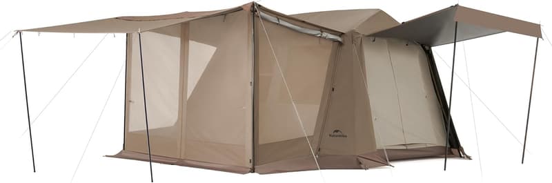 Easy Setup 8-Person Camping Tent for Family Outdoor Adventures