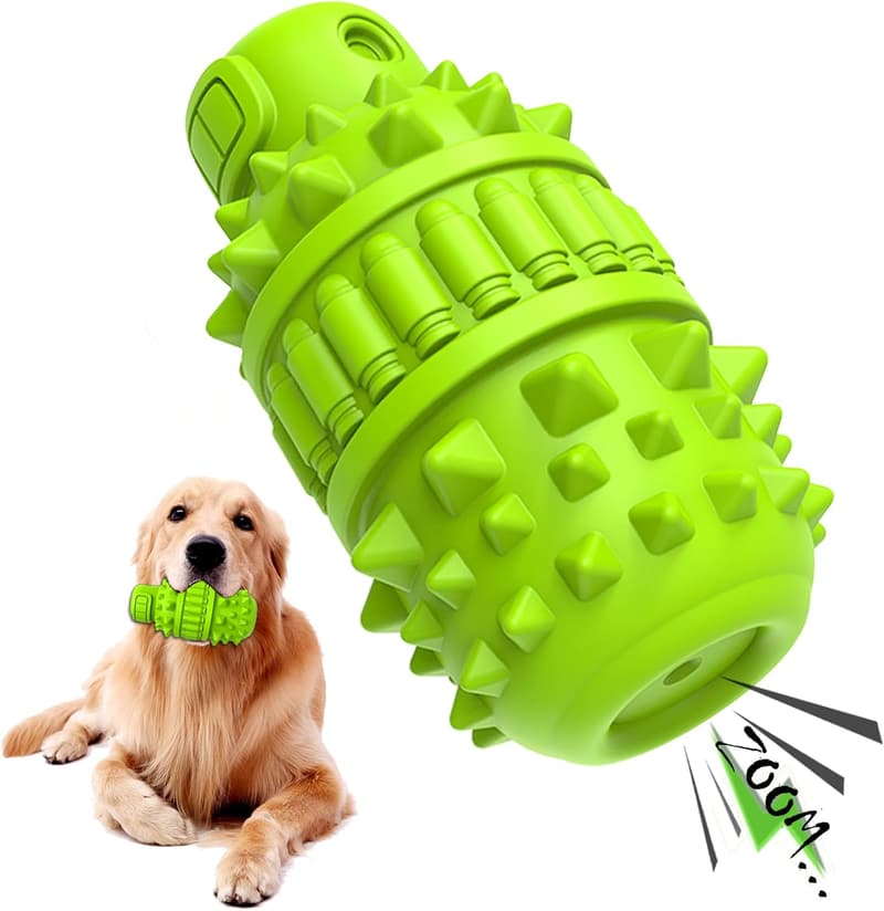 Durable Interactive Dog Chew Toy for Aggressive Chewers