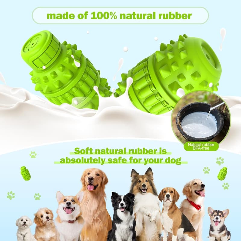 Durable Interactive Dog Chew Toy for Aggressive Chewers