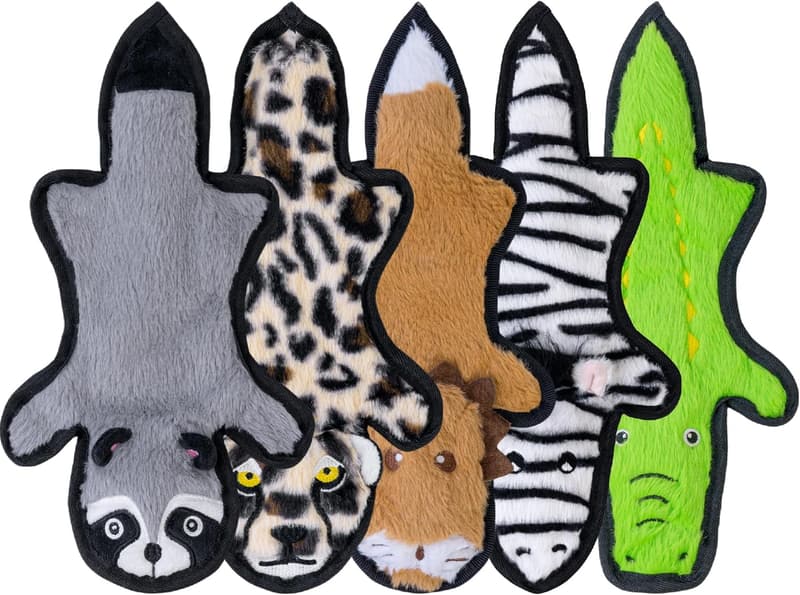 Durable Crinkle Squeaky Dog Toy for Aggressive Chewers