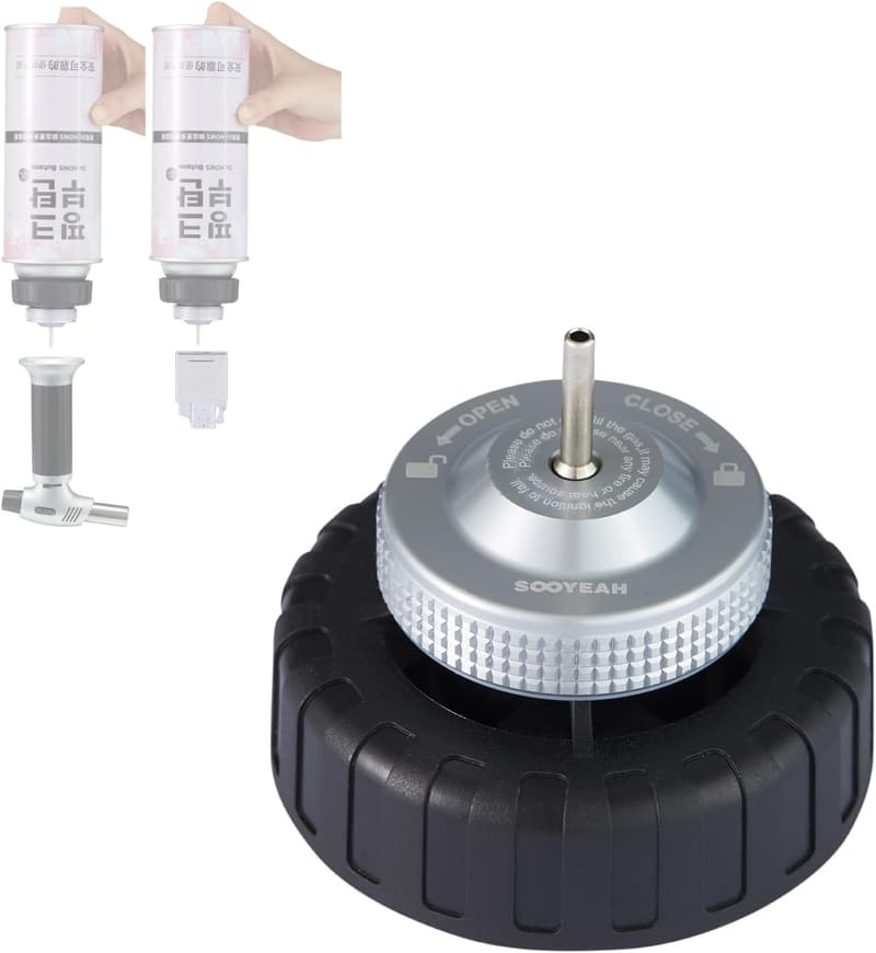 Butane Refill Adapter for Lighters and Torches