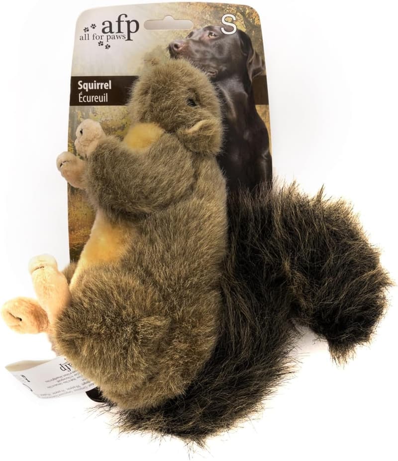 Squeaky Plush Dog Toy for Teething Small Dogs