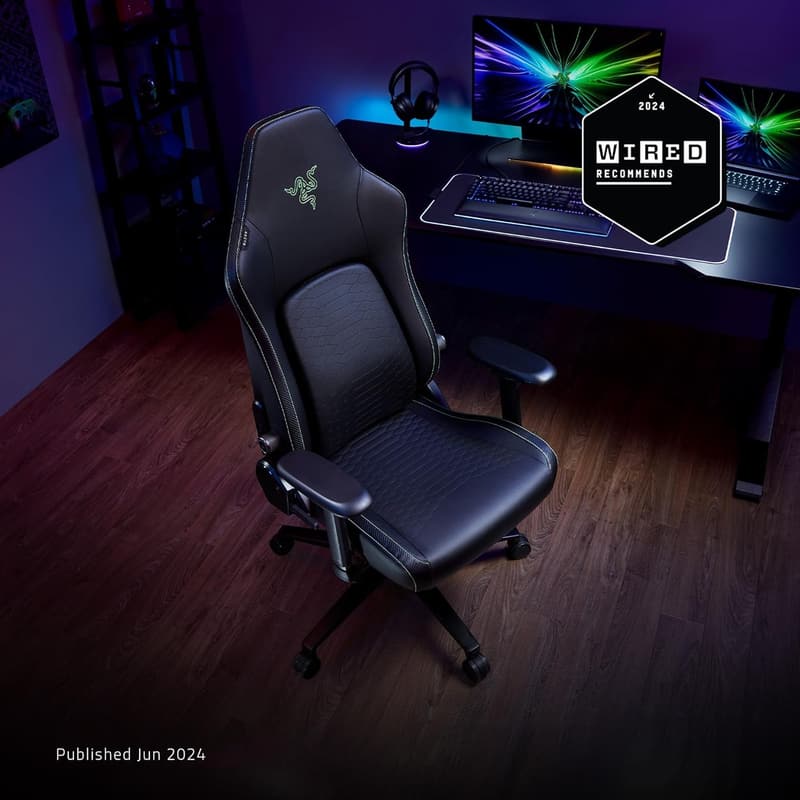 Razer Iskur V2 Gaming Chair with Adaptive Lumbar Support