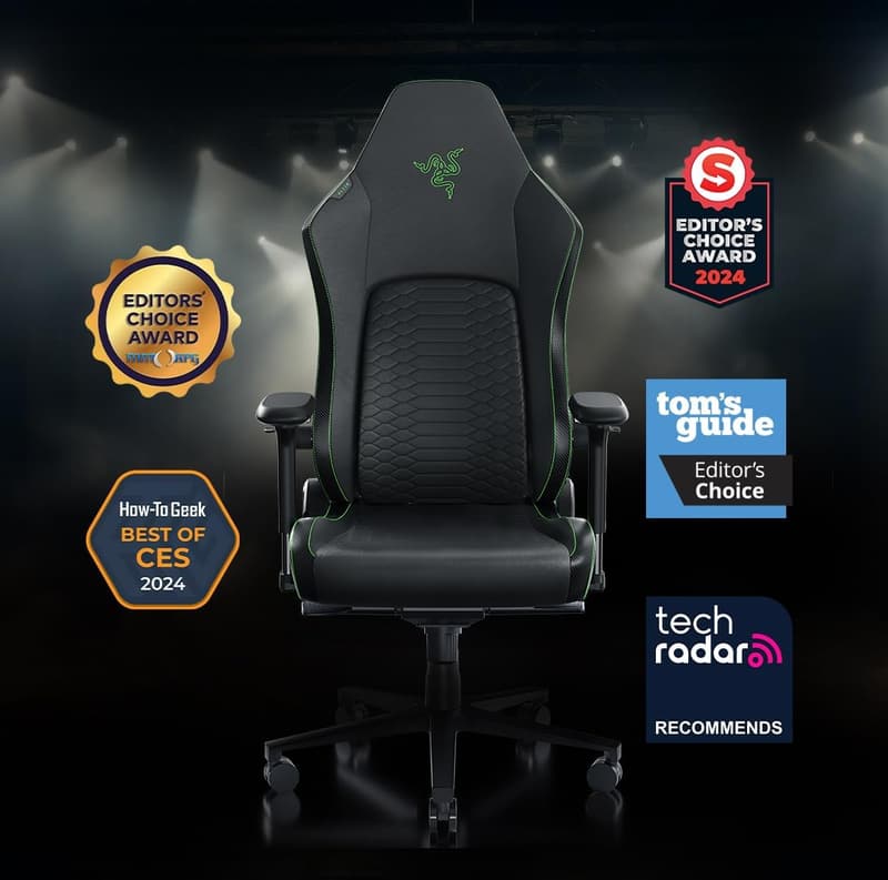 Razer Iskur V2 Gaming Chair with Adaptive Lumbar Support