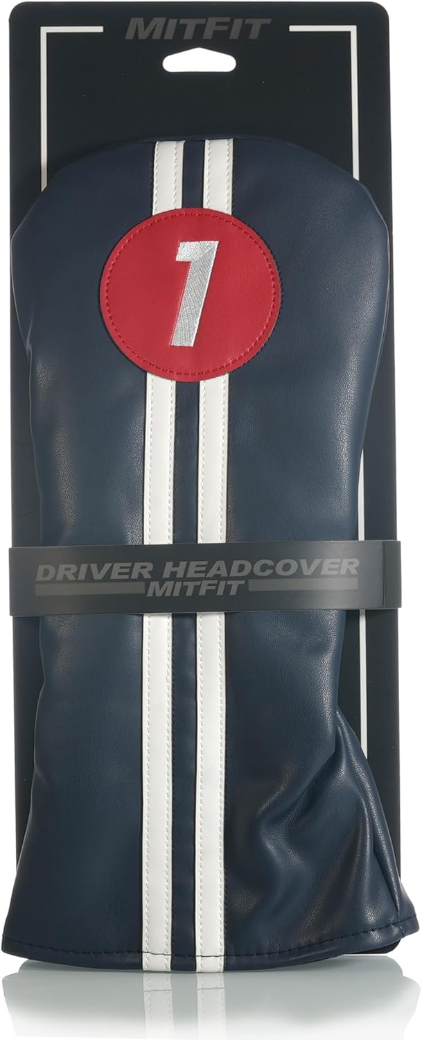 Golf Club Head Cover - Water Resistant with Fleece Lining