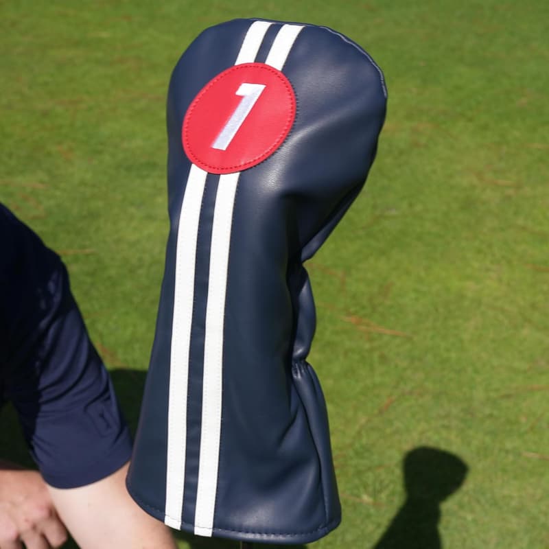 Golf Club Head Cover - Water Resistant with Fleece Lining