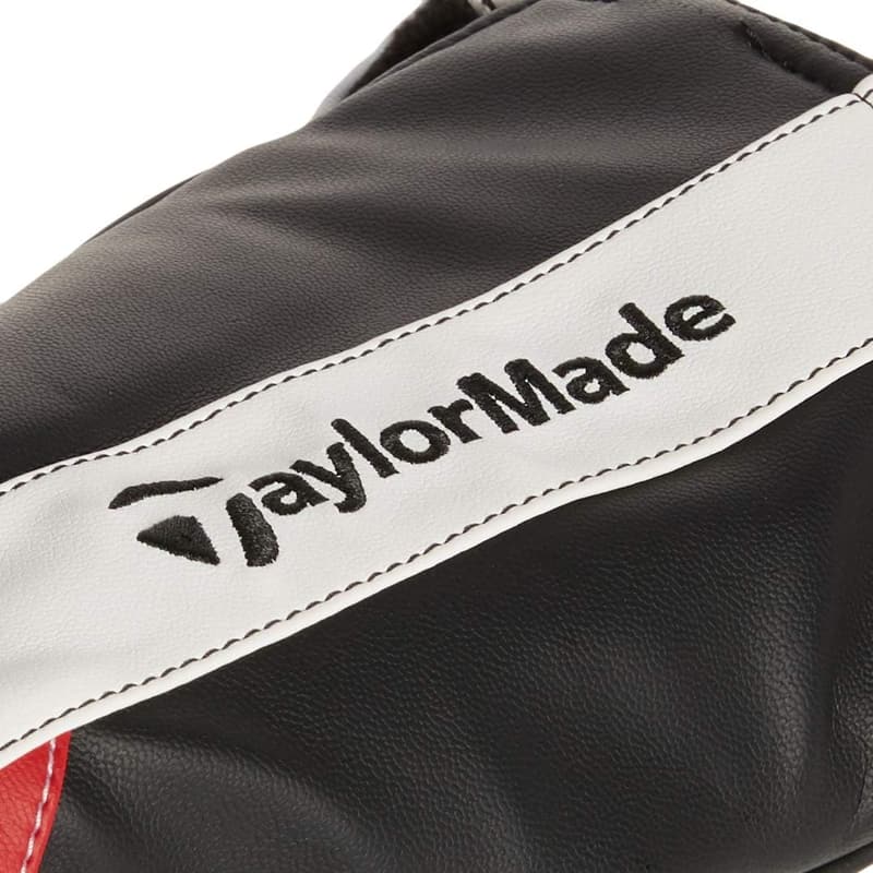 TaylorMade Golf Driver Headcover - White, Black, Red
