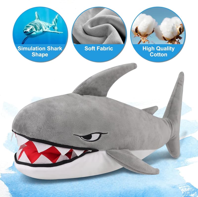 Funny Shark Plush Golf Club Head Cover