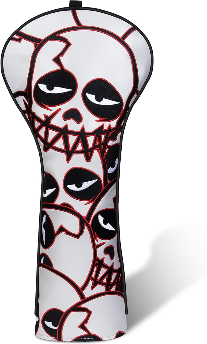 Funny Golf Driver Headcover - Waterproof PU Leather Cover