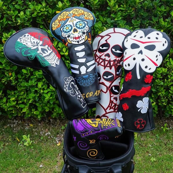 Funny Golf Driver Headcover - Waterproof PU Leather Cover