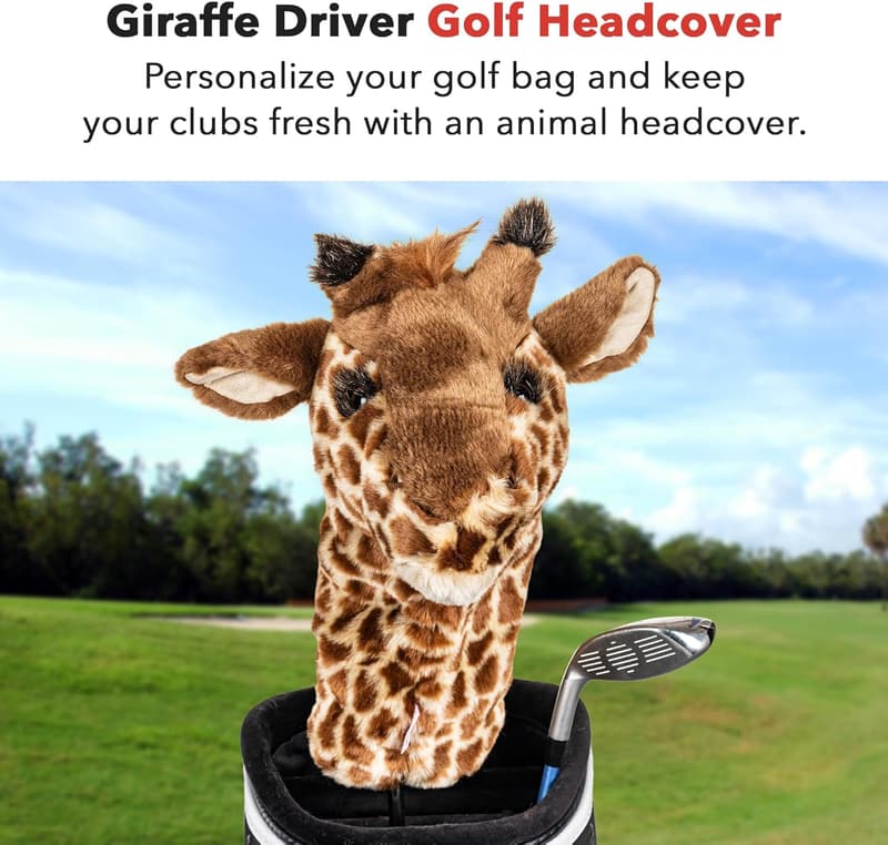 Giraffe Driver Headcover | Premium Golf Club Protection for All