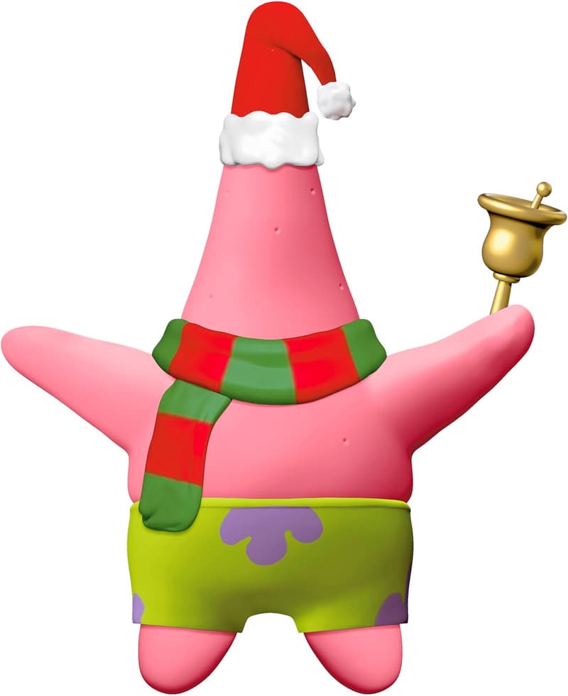 SpongeBob Christmas Ornament 2024 - Patrick Keepsake Gift