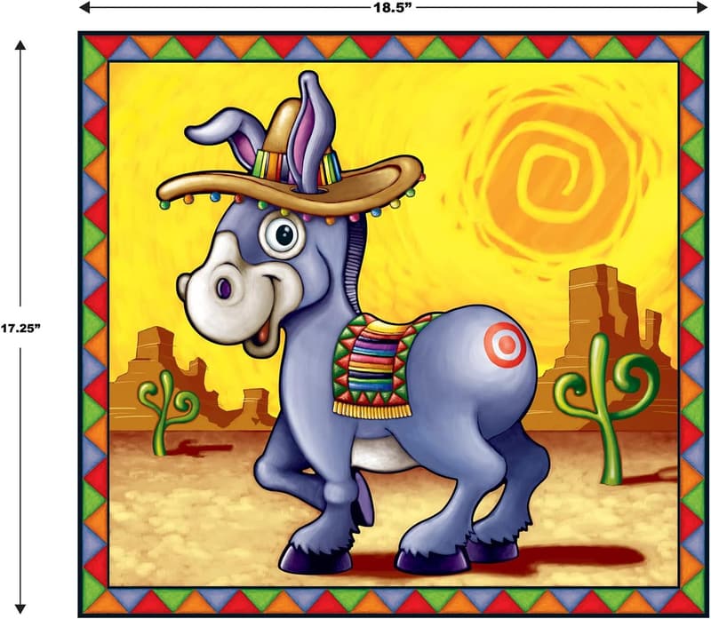 Donkey Game Party Accessory with Mask & 12 Tails