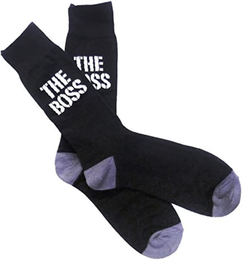 Boss Casual Crew Novelty Gift Socks