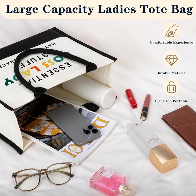 Boss Day Tote Bag Gift for Women Leaders