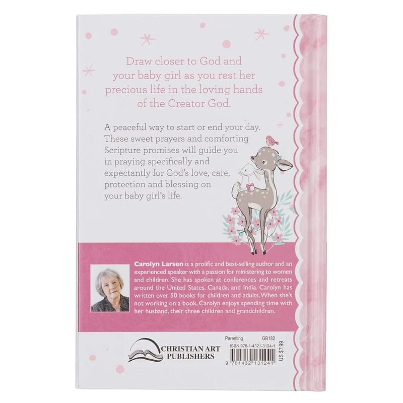 Prayers for My Baby Girl: 40 Scripture Prayers Gift Book for Moms