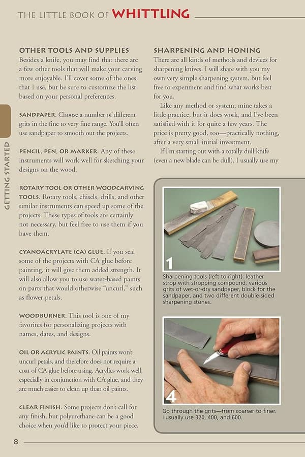 Whittling Guide: 18 Projects for Outdoor Crafting