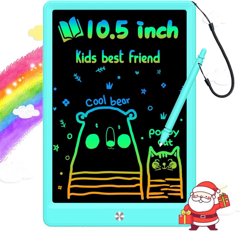 Colorful 10.5-Inch LCD Writing Tablet for Kids
