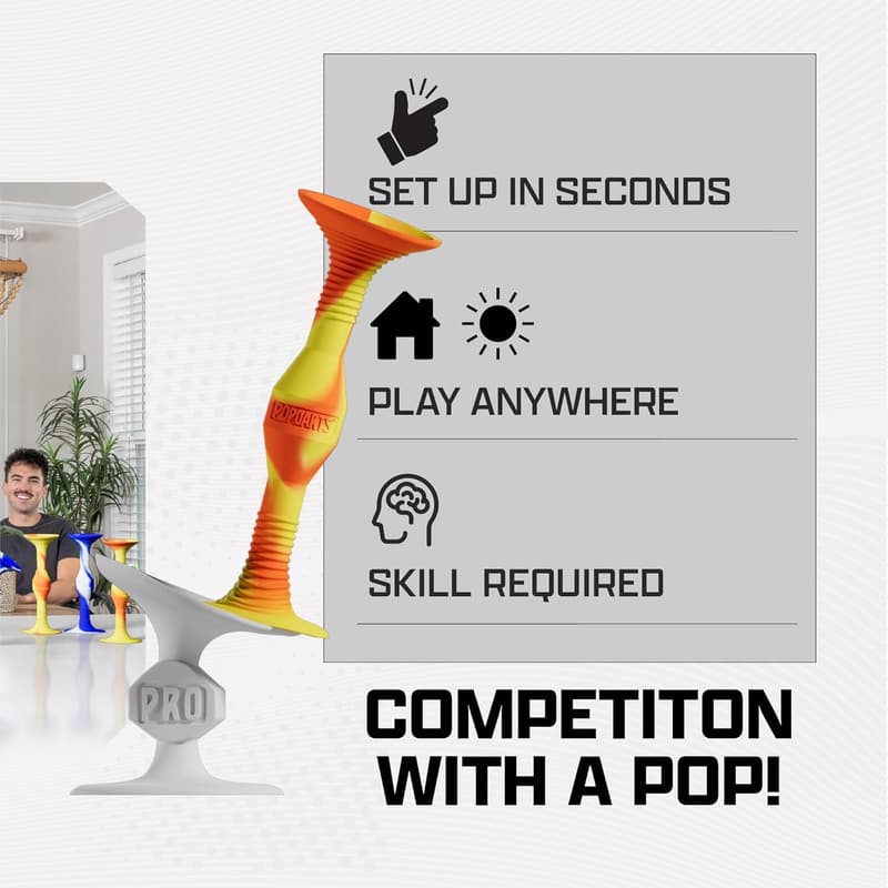 Popdarts PRO Pack Game Set - Indoor/Outdoor Throwing Game