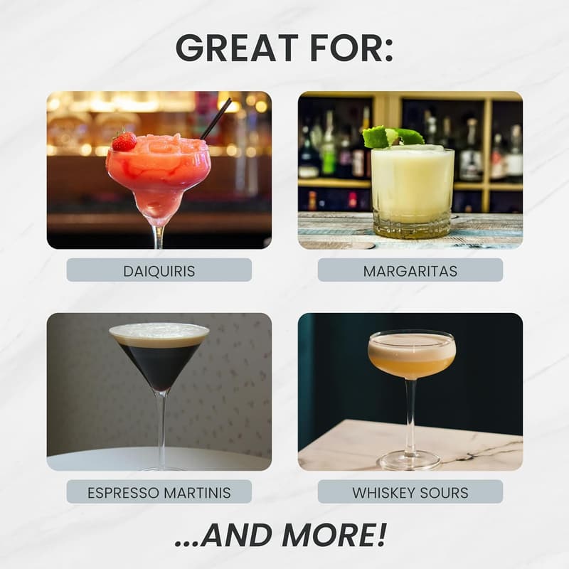 Premium 4-Piece Cocktail Shaker Set for Home Bar